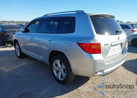 2009 Toyota Highlander Limited from USA, damaged, VIN JTEDS42A792079527